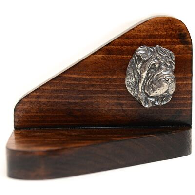 Shar Pei - drewniany świecznik z psem, podstawka pod tealight, miejsce pamięci psa marki Art-Dog Shar Pei - drewniany świecznik z psem, podstawka pod tealight, miejsce pamięci psa marki Art-Dog