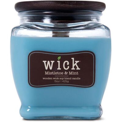 Colonial Candle Świeca zapachowa - Mistletoe & Mint (425g) Colonial Candle Świeca zapachowa - Mistletoe & Mint (425g)