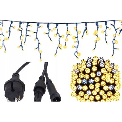 inna (Inny) Sople LED 240 Girlanda Biała Ciepła Flash Zewnętrzna IP44 15,6 m inna (Inny) Sople LED 240 Girlanda Biała Ciepła Flash Zewnętrzna IP44 15,6 m