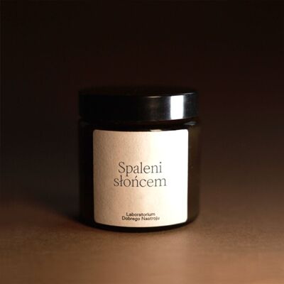 Spaleni Słońcem - Świeca Sojowa 120ml, Laboratorium Dobrego Nastroju Spaleni Słońcem - Świeca Sojowa 120ml, Laboratorium Dobrego Nastroju