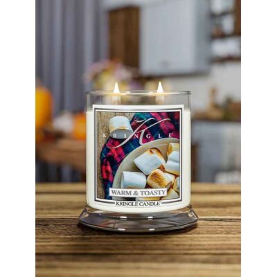 Kringle Candle Średnia Świeca Warm & Toasty K Kringle Candle Średnia Świeca Warm & Toasty K