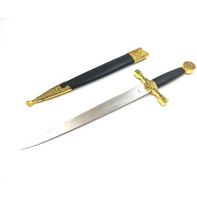 GiftDeco Stalowy Sztylet Rycerski - Replika Sw-168 GiftDeco Stalowy Sztylet Rycerski - Replika Sw-168