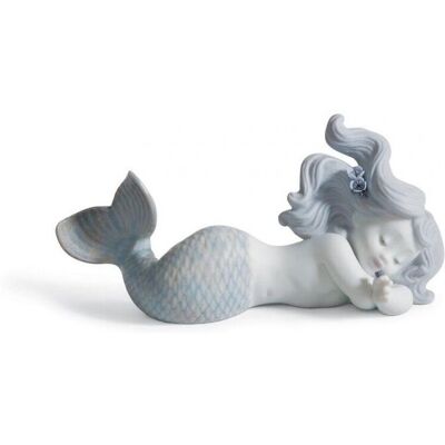 Lladro Statua Lladrò Day Dreaming at Sea 01018112 Lladro Statua Lladrò Day Dreaming at Sea 01018112