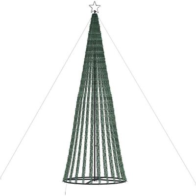 VMP Stożkowa choinka z lampek, 1028 zimnych białych LED, 403 cm VMP Stożkowa choinka z lampek, 1028 zimnych białych LED, 403 cm