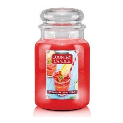 Strawberry Lemonade Country Candle - duża świeca - 2 knoty Strawberry Lemonade Country Candle - duża świeca - 2 knoty