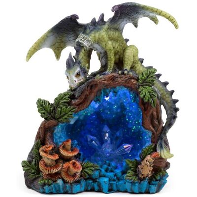 Kemis - House of Gadgets Strażnik Magicznego Skarbu - Figurka LED ze Smokiem Kemis - House of Gadgets Strażnik Magicznego Skarbu - Figurka LED ze Smokiem