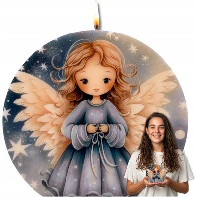 Corina Candles Prezent na Święta Aniołek Dekoracja Świąteczna Anioł Świeca Sojowa Ozdobna Corina Candles Prezent na Święta Aniołek Dekoracja Świąteczna Anioł Świeca Sojowa Ozdobna