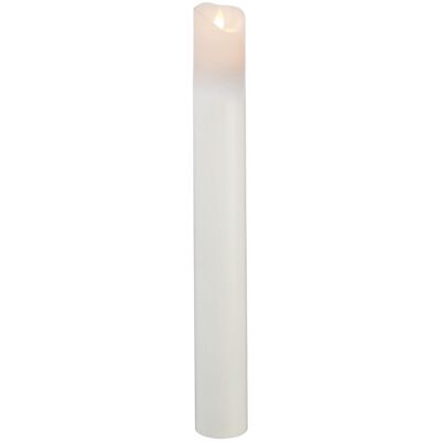 STAR TRADING Świeca Led Woskowa M-Twinkle Biała 40cm Ruchomy Płomyk STAR TRADING Świeca Led Woskowa M-Twinkle Biała 40cm Ruchomy Płomyk