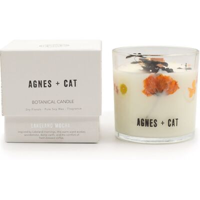 ANCIENT WISDOM Świeca Sojowa Botaniczna Agnes+Cat - Lakeland Mocha ANCIENT WISDOM Świeca Sojowa Botaniczna Agnes+Cat - Lakeland Mocha