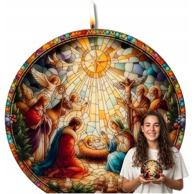 Corina Candles Prezent na Święta Szopka Bożonarodzeniowa Świeca Stajenka Święta Rodzina Corina Candles Prezent na Święta Szopka Bożonarodzeniowa Świeca Stajenka Święta Rodzina
