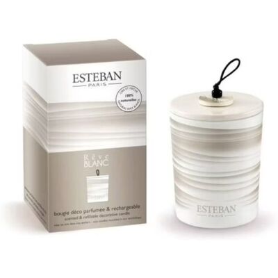 Świeca Zapachowa (180 G) Rêve Blanc + Ceramiczna Przykrywka Esteban Świeca Zapachowa (180 G) Rêve Blanc + Ceramiczna Przykrywka Esteban