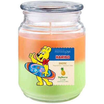 Świeca Zapachowa 2w1 Haribo 510 G - Exotic Świeca Zapachowa 2w1 Haribo 510 G - Exotic