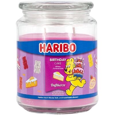 Haribo Świeca Zapachowa - Birthday Cake 510g Haribo Świeca Zapachowa - Birthday Cake 510g