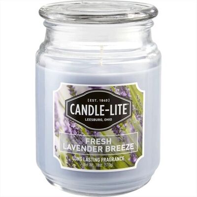 Candle-lite Świeca Zapachowa - Fresh Lavender Breeze (510g) Candle-lite Świeca Zapachowa - Fresh Lavender Breeze (510g)