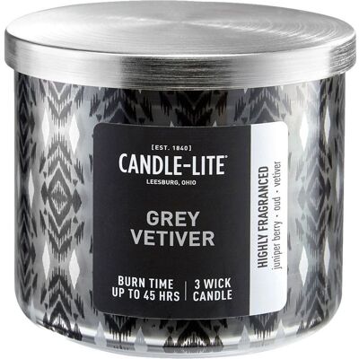 Candle-lite Świeca Zapachowa - Grey Vetiver (396g) Candle-lite Świeca Zapachowa - Grey Vetiver (396g)