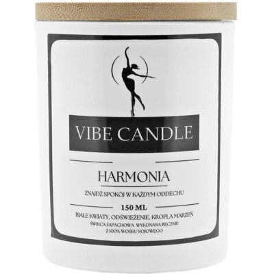 Vibe Świeca Zapachowa Harmonia - Białe Kwiaty - 150 Ml Vibe Świeca Zapachowa Harmonia - Białe Kwiaty - 150 Ml