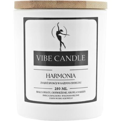 Vibe Świeca Zapachowa Harmonia - Białe Kwiaty - 250 Ml Vibe Świeca Zapachowa Harmonia - Białe Kwiaty - 250 Ml