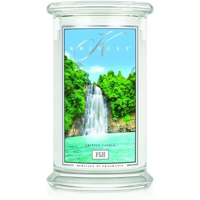 Świeca zapachowa KRINGLE CANDLE, Fiji, duży, klasyczny słoik, 2 knoty Świeca zapachowa KRINGLE CANDLE, Fiji, duży, klasyczny słoik, 2 knoty