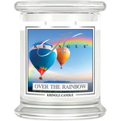 Świeca zapachowa KRINGLE CANDLE Over the Rainbow, średni słoik, 411g Świeca zapachowa KRINGLE CANDLE Over the Rainbow, średni słoik, 411g