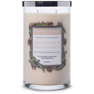 Colonial Candle Świeca zapachowa - Mahogany & Sandalwood Colonial Candle Świeca zapachowa - Mahogany & Sandalwood