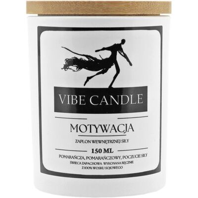 Vibe Świeca Zapachowa Motywacja - Soczysta Pomarańcza - 150 Ml Vibe Świeca Zapachowa Motywacja - Soczysta Pomarańcza - 150 Ml