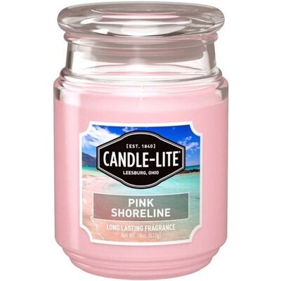 Candle-lite Świeca Zapachowa - Pink Shoreline (510g) Candle-lite Świeca Zapachowa - Pink Shoreline (510g)