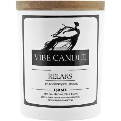 Vibe Świeca Zapachowa Relaks - Malina - 150 Ml Vibe Świeca Zapachowa Relaks - Malina - 150 Ml