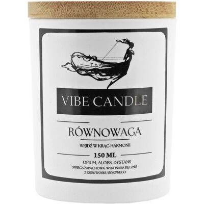 Vibe Świeca Zapachowa Równowaga - Aloes - 150 Ml Vibe Świeca Zapachowa Równowaga - Aloes - 150 Ml