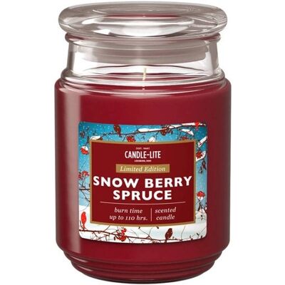 Candle-lite Świeca Zapachowa - Snow Berry Spruce (510g) Candle-lite Świeca Zapachowa - Snow Berry Spruce (510g)