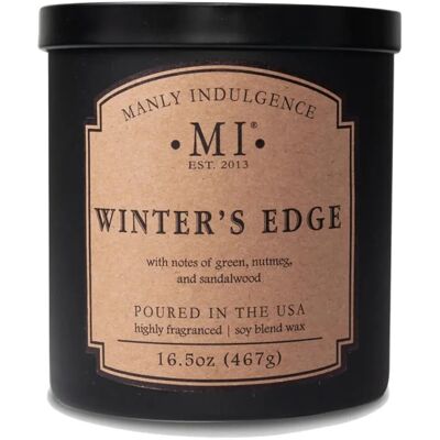 Świeca Zapachowa Sojowa Dla Mężczyzn Colonial Candle 467 G - Winters Edge Świeca Zapachowa Sojowa Dla Mężczyzn Colonial Candle 467 G - Winters Edge