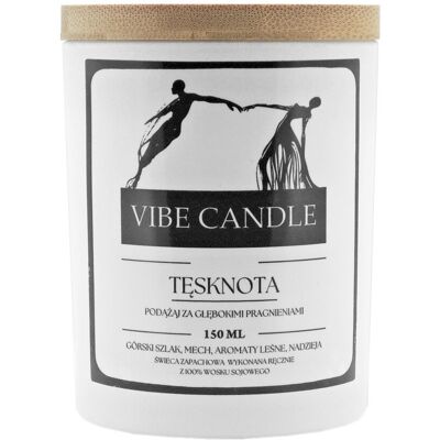 Vibe Świeca Zapachowa Tęsknota - Aromaty Leśne - 150 Ml Vibe Świeca Zapachowa Tęsknota - Aromaty Leśne - 150 Ml
