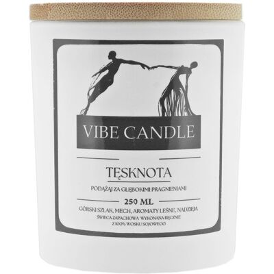 Vibe Świeca Zapachowa Tęsknota - Aromaty Leśne - 250 Ml Vibe Świeca Zapachowa Tęsknota - Aromaty Leśne - 250 Ml