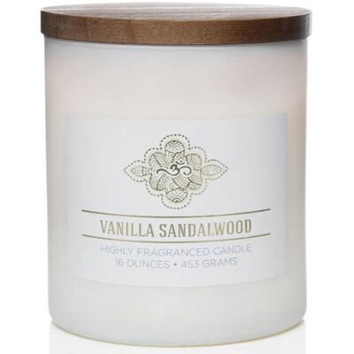 Świeca sojowa Colonial Candle Wanilia Sandał - Relaksujący zapach Świeca sojowa Colonial Candle Wanilia Sandał - Relaksujący zapach