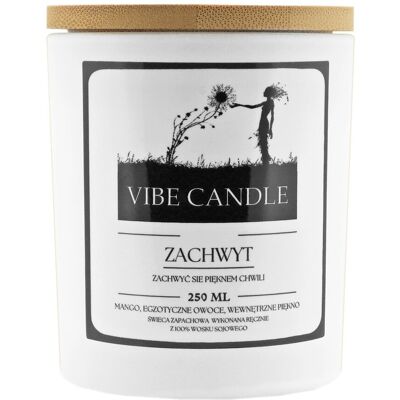 Vibe Świeca Zapachowa Zachwyt - Mango - 250 Ml Vibe Świeca Zapachowa Zachwyt - Mango - 250 Ml
