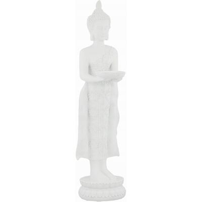 Skandi.pl ŚWIECZNIK BUDDA tealight kolor biały XL Skandi.pl ŚWIECZNIK BUDDA tealight kolor biały XL