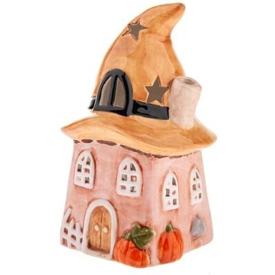 Dakls Świecznik Halloween domek ceramika prezent święta Dakls Świecznik Halloween domek ceramika prezent święta