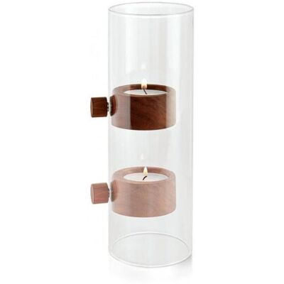 Podstawka pod świeczkę magnetyczna Philippi Lift - 20cm Przezroczyste szkło Podstawka pod świeczkę magnetyczna Philippi Lift - 20cm Przezroczyste szkło