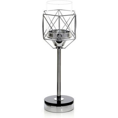 MESSA Świecznik metalowy PALERMO Ø14x44cm MESSA Świecznik metalowy PALERMO Ø14x44cm