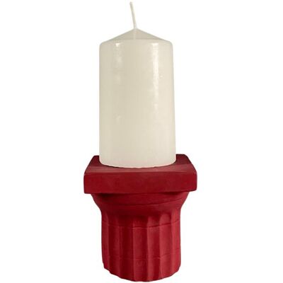 Inny producent Świecznik Solon Maroon Cc Design Inny producent Świecznik Solon Maroon Cc Design
