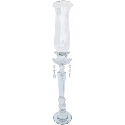 Madex Świecznik szklany 50 cm 6733-S Madex Świecznik szklany 50 cm 6733-S