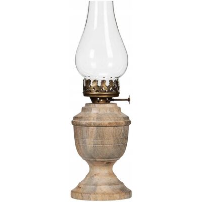 Skandi.pl ŚWIECZNIK TEALIGHT LAMPA NAFTOWA DREWNIANY DEKORACJA OZDOBA DO DOMU 30cm Skandi.pl ŚWIECZNIK TEALIGHT LAMPA NAFTOWA DREWNIANY DEKORACJA OZDOBA DO DOMU 30cm