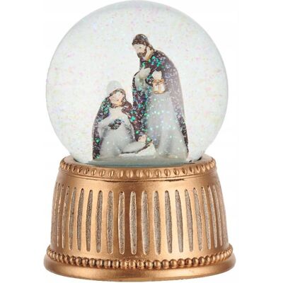 Villa Italia Szklana Kula Świąteczna Z Pozytywką Wys. 15 Cm Holy Family Villa Italia Szklana Kula Świąteczna Z Pozytywką Wys. 15 Cm Holy Family