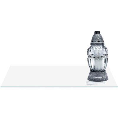 KORB GLASS SZKLANA PODSTAWKA POD ZNICZE 60x30cm Szkło 485d KORB GLASS SZKLANA PODSTAWKA POD ZNICZE 60x30cm Szkło 485d