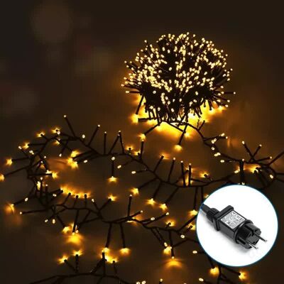 Aigostar Sznur 10mb 400led Ip44 ciepłych lampek choinkowych led z zasilaczem Aigostar Sznur 10mb 400led Ip44 ciepłych lampek choinkowych led z zasilaczem