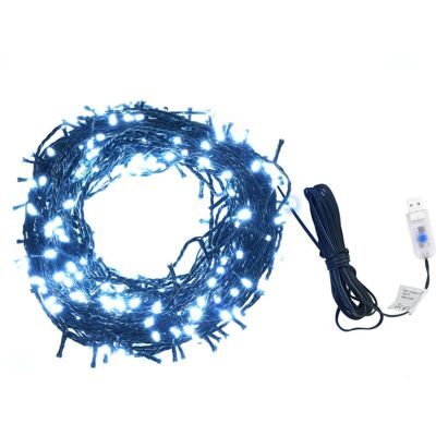 VMP Sznur 400 lampek LED, 40 m, zimne białe światło VMP Sznur 400 lampek LED, 40 m, zimne białe światło
