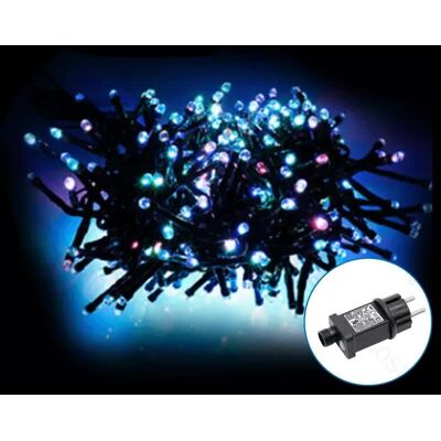 Aigostar Sznur 5mb 200led Ip44 Kolorowych Lampek Choinkowych Led Z Zasilaczem Aigostar Sznur 5mb 200led Ip44 Kolorowych Lampek Choinkowych Led Z Zasilaczem