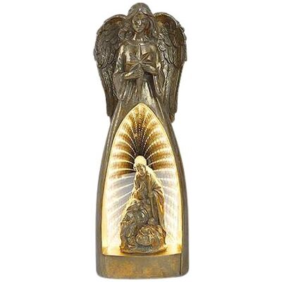 MARDECOR PRO Szopka Bożonarodzeniowa Anioł ze Świętą Rodziną LED 14x8x39 MARDECOR PRO Szopka Bożonarodzeniowa Anioł ze Świętą Rodziną LED 14x8x39