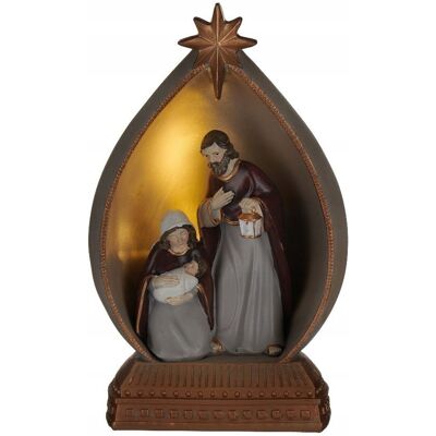 VILLA ITALIA Szopka bożonarodzeniowa LED 23 cm HOLY FAMILY VILLA ITALIA Szopka bożonarodzeniowa LED 23 cm HOLY FAMILY