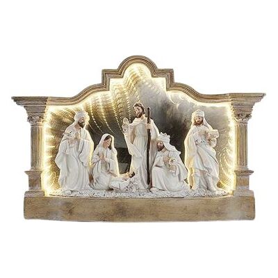 MARDECOR PRO Szopka Bożonarodzeniowa Święta Rodzina LED 38x7x25 MARDECOR PRO Szopka Bożonarodzeniowa Święta Rodzina LED 38x7x25