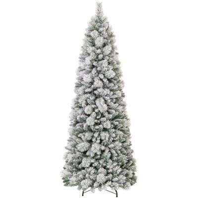 COSTWAY Sztuczna choinka z lampkami LED Choinka bożonarodzeniowa 210 cm COSTWAY Sztuczna choinka z lampkami LED Choinka bożonarodzeniowa 210 cm
